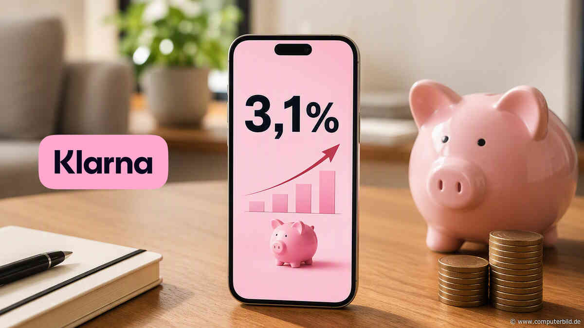 Klarna erhöht Festgeld: Bis zu 3,10 Prozent