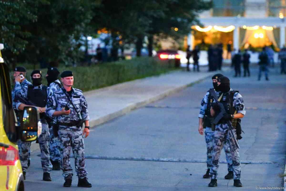 Moscow mayor calls a deadly bomb attack on a restaurant a 'terrorist act'