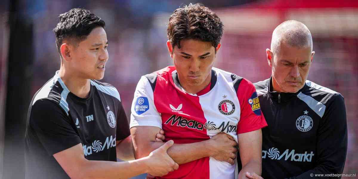 Zorgen in de Kuip: Feyenoorder valt na paar minuten spelen al geblesseerd uit