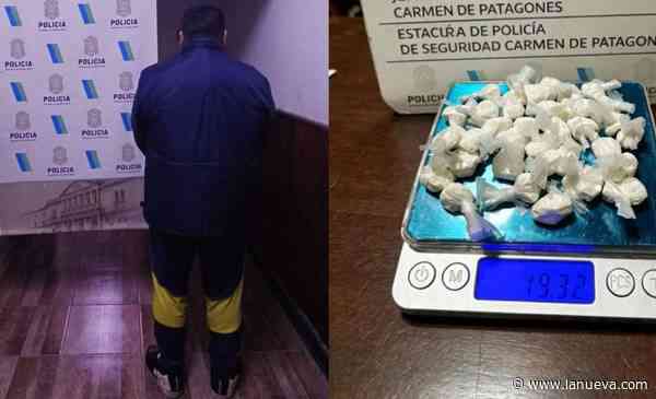 Patagones: detuvieron a un hombre que circulaba con cocaína fraccionada