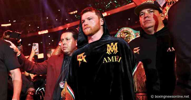 Canelo had ‘very strange feeling’ on ring walk for Terence Crawford fight: “It just happened”