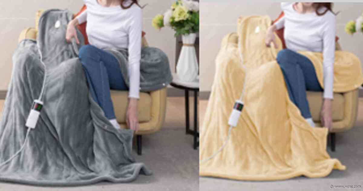Amazon heated blanket recall after 500+ reports of melting, sparking and smoking