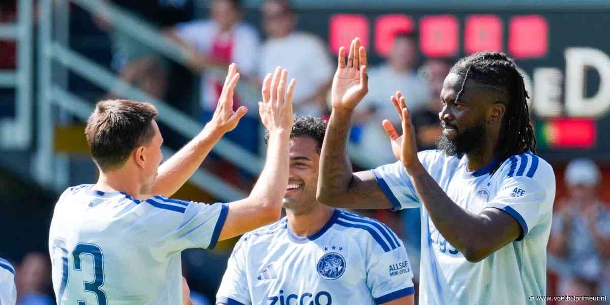 Ketser Heerkens deert Ajax niet in Volendam, eerste goals Leonardo en Arokodare