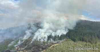 B.C. wildfires continue to flare up, with almost 30 added in past 24 hours