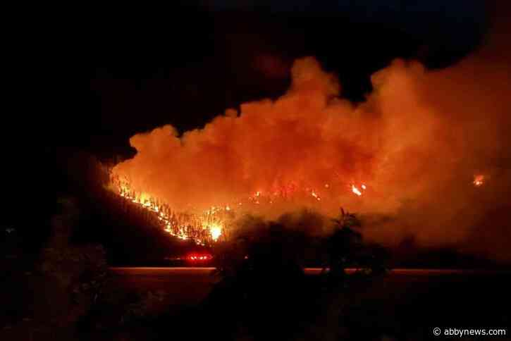 UPDATE: Quilpituk Creek wildfire close to Westside Road now 40 hectares in size