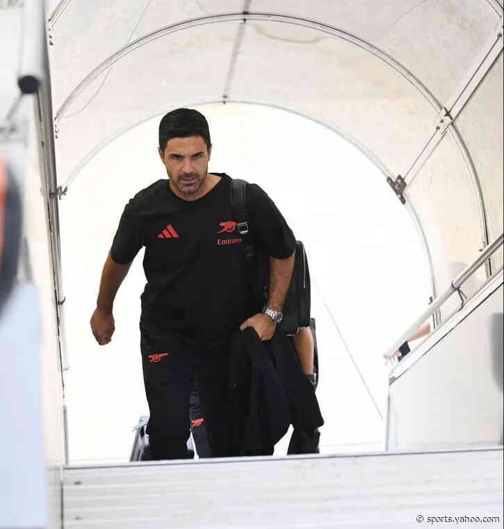 How Mikel Arteta reacted to Vinicius Junior transfer question