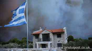 Tourist warning as Greece wildfires continue around Athens region