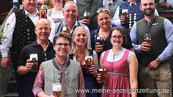 Dachauer Volksfest: OB zapft bei der Bierprobe Augustiner und Spaten an