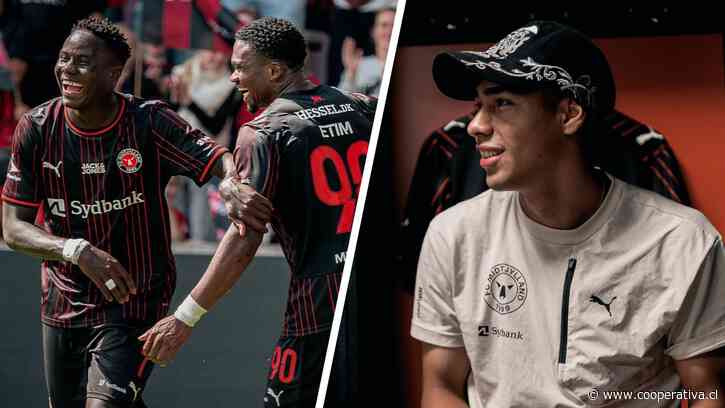 Darío Osorio volvió a aportar una asistencia en nueva victoria de Midtjylland