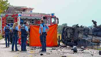 Horror-Crash auf Bundesstraße: Ein Toter (†29) und sieben Schwerverletzte
