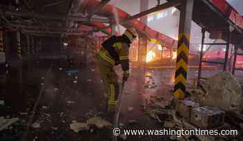 Ukrainian drones kill 5 in Russia and set fire to Wildberries warehouse