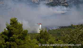 2 firefighting planes collide midair near Athens