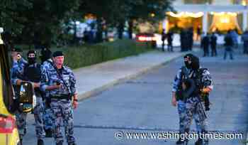 Moscow mayor calls a deadly bomb attack on a restaurant a 'terrorist act'