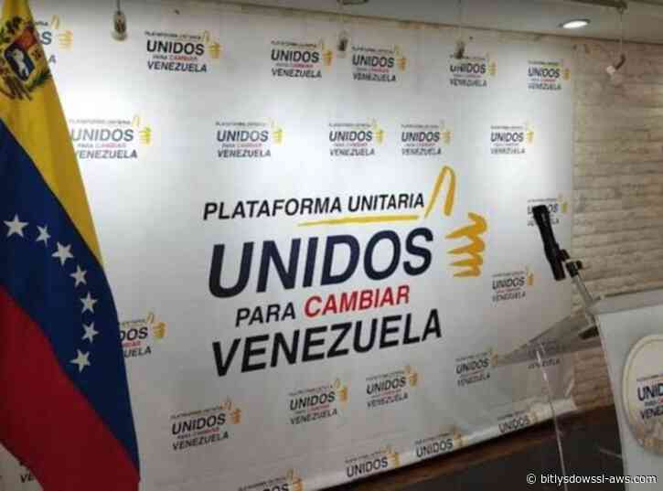 Plataforma Unitaria Democrática señaló que hoja de ruta debe concretar transición con un CNE confiable