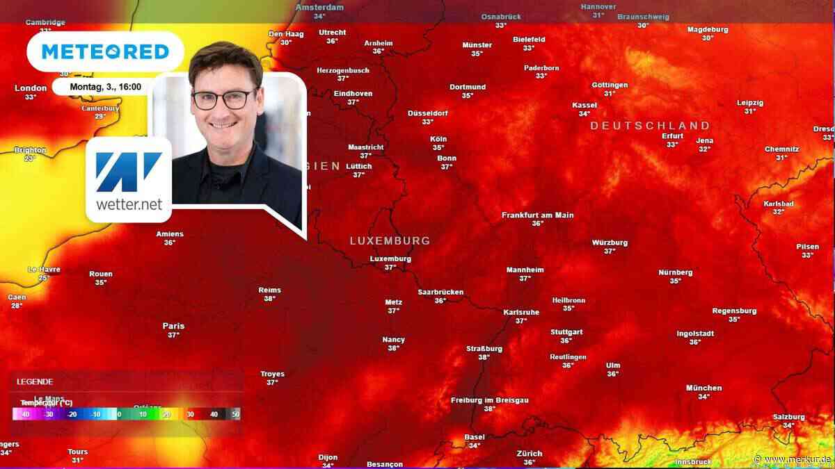 Hitze-Rückkehr lässt Deutschland bei bis zu 38 Grad glühen – dann krachen schwere Unwetter herein