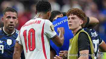 England's World Cup nemesis Valentin Barco joins Chelsea: Argentina star who provoked Three Lions in semi-final defeat confirms switch to Stamford Bridge after Atlanta antics