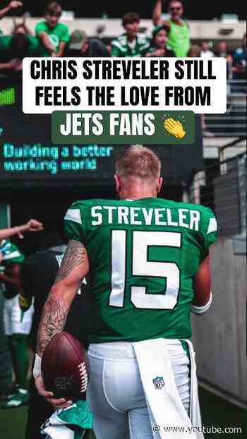 Chris Streveler still FEELS THE LOVE for Jets fans!
