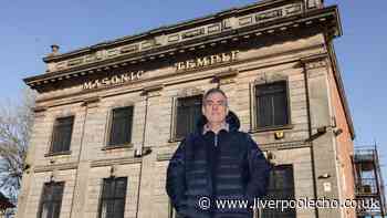 Masonic temple that's home to a watery poltergeist