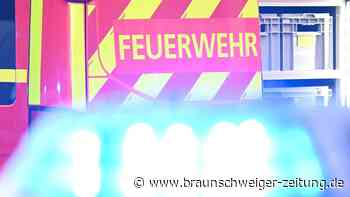 Rauchwolke über Goslar: Lagerhalle steht in Vollbrand