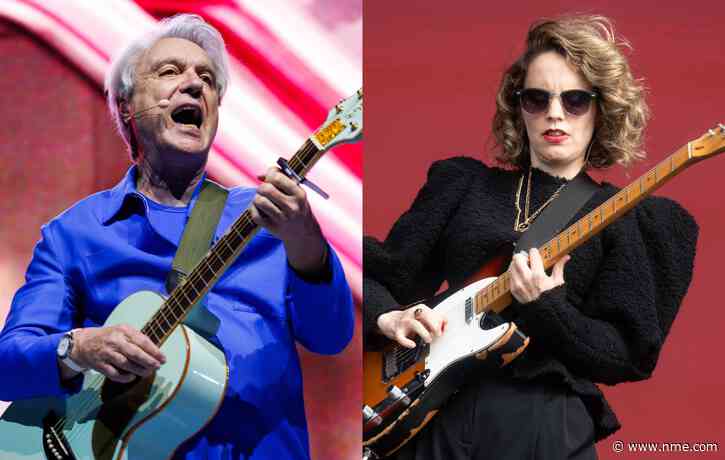 Watch David Byrne join Anna Calvi on stage in Halifax and Cardiff for ‘Strange Weather’