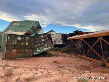 Strong winds cause train derailment near Lordsburg
