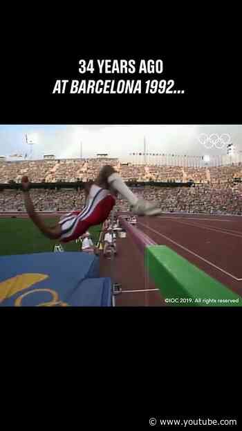 First Latin American athlete to win Olympic gold in the high jump event. 🇨🇺🥇