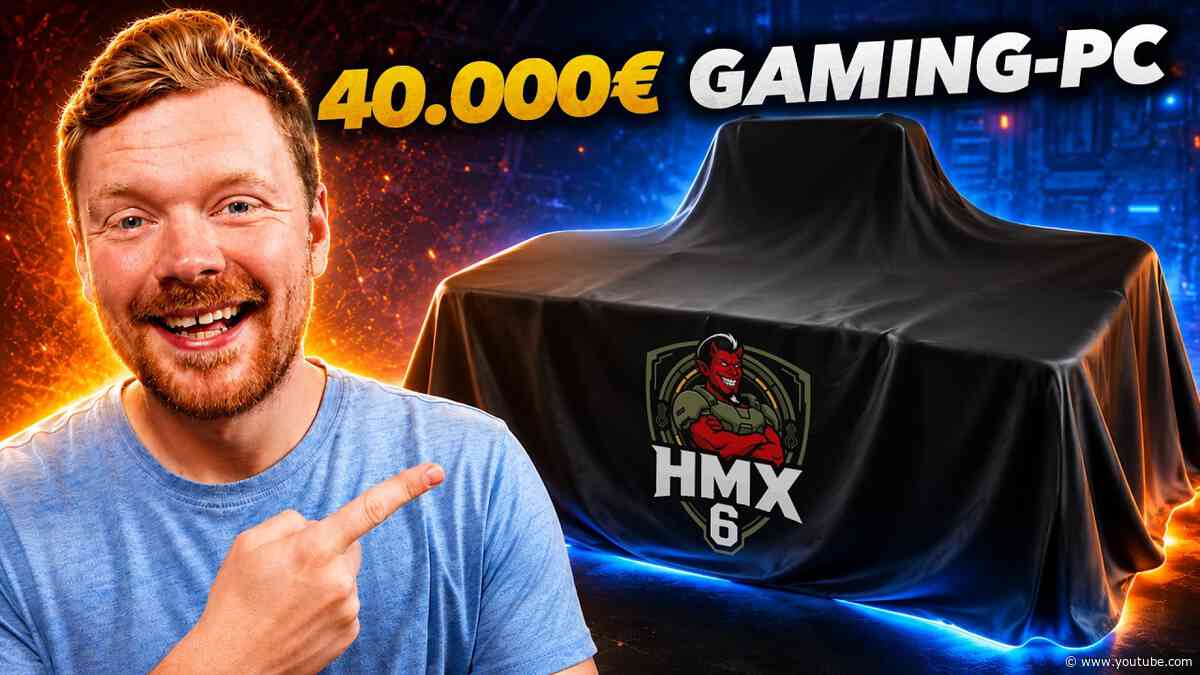 Gewinn den krassesten Gaming-PC Deutschlands! HMX 6