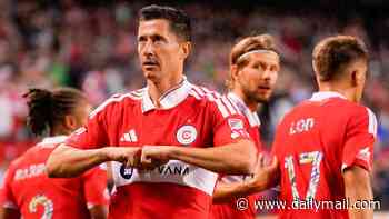 Robert Lewandowski makes perfect start to MLS life with Chicago Fire as city lands the star attraction they have so desperately craved after missing out on Neymar, writes LEWIS STEELE