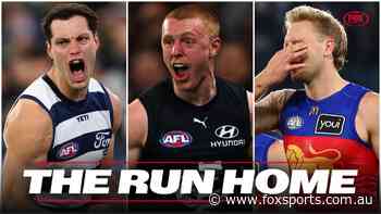 Every AFL finals contender’s best, worst-case scenarios explained with three games left — The Run Home