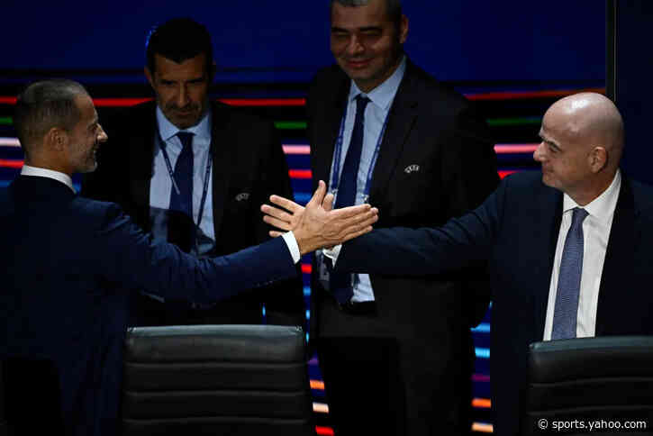 😱UEFA threatens to sue Gianni Infantino over World Cup plan
