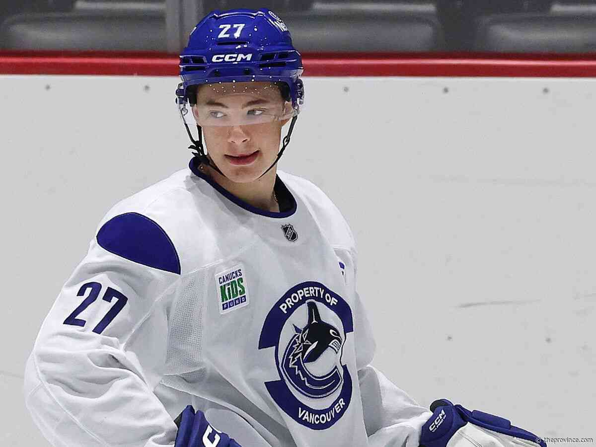 Canucks: Caleb Malhotra’s university coach saw success coming three summers ago