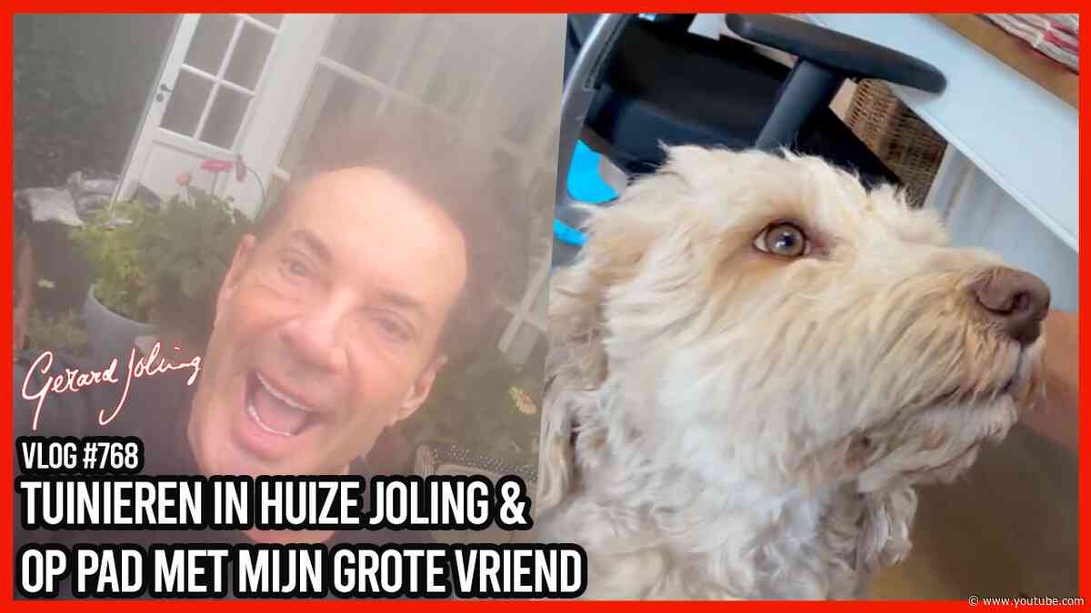 TUINIEREN IN HUIZE JOLING & OP PAD MET MIJN GROTE VRIEND - GERARD JOLING - VLOG #768