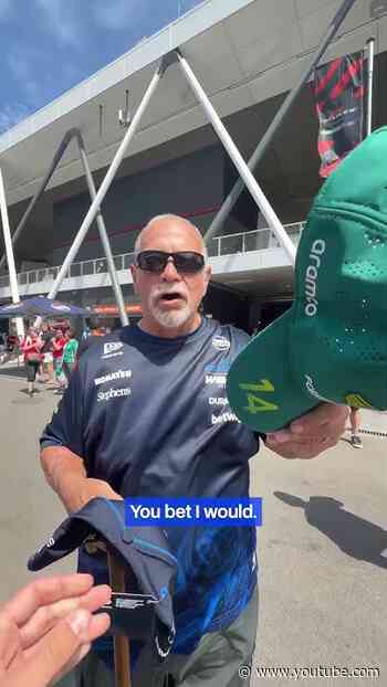 Giving away limited edition Alex 100 races caps - but only if you'd swap 👀 #f1