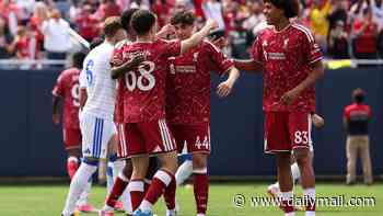 Liverpool vs Leeds - pre-season friendly LIVE: Florian Wirtz bags stunning goal as Andoni Iraola's Reds take control of Chicago contest after youngster opened the scoring