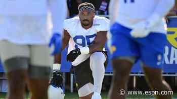 Soreness keeps Rams' Garrett out 3rd straight day