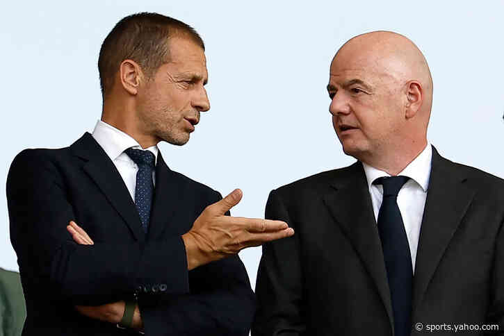 He'd be on an ABSURD wage! UEFA weighs up suing Infantino; why
