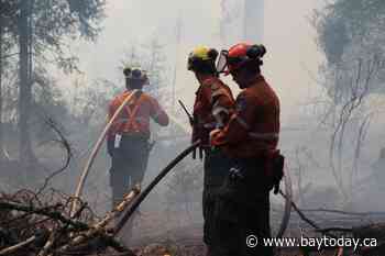 New fire reported in North Bay region