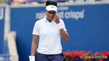 Venus Williams falls to Uzbekistan's Rakhimova in rain-delayed 1st round at National Bank Open