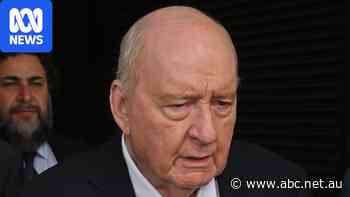 Alan Jones arrives for indecent assault, sexual touching trial