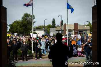 Hundreds protest Meta's plan for massive data centre in northern Alberta county
