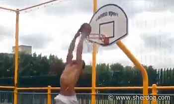 Cyril Gane scores against 4x NBA Defensive Player of the Year