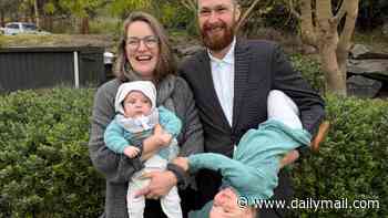 Tragic new details emerge after young mum jumps off a cliff with her two babies in South Australia - as photos of the little ones are released