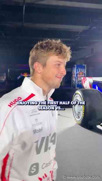 Pls no one talk to me for the next three weeks 🫪 #F1 #VCARB