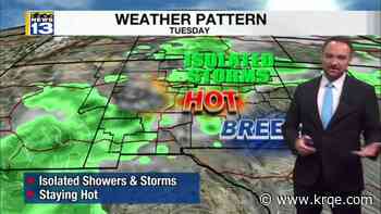 Heat continues across New Mexico into the workweek