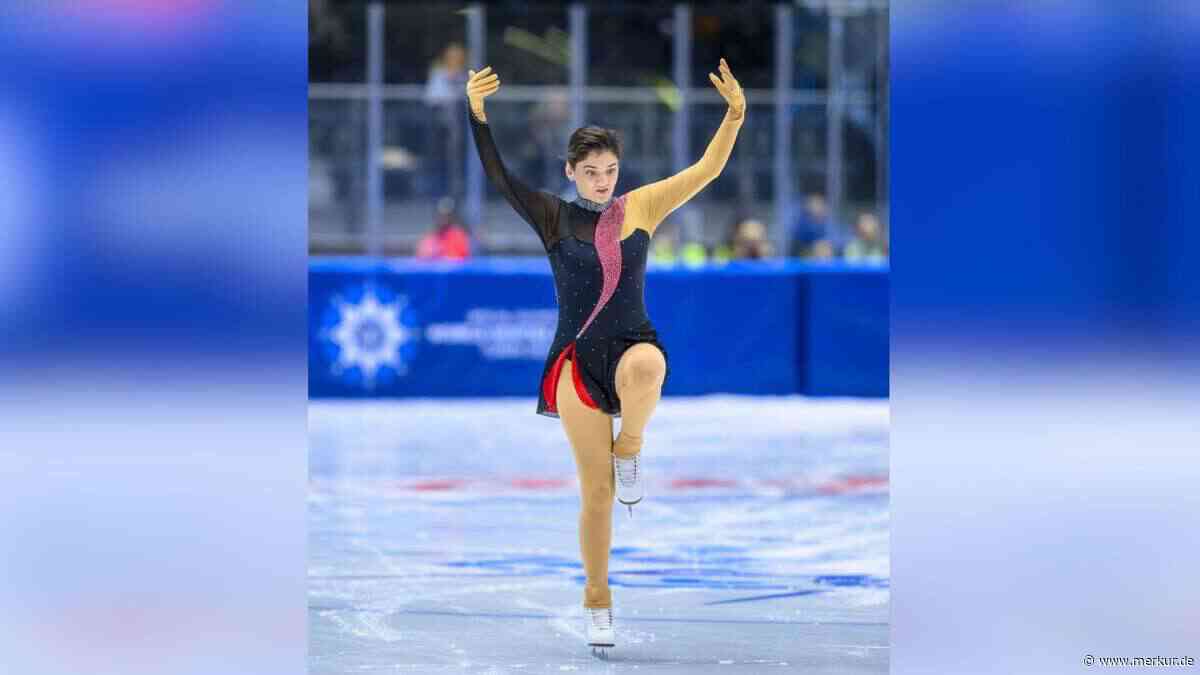 Ihr Gold geht unter die Haut: Eiskunstläuferin Emma Gania lässt sich Medaille auf den Unterarm tätowieren
