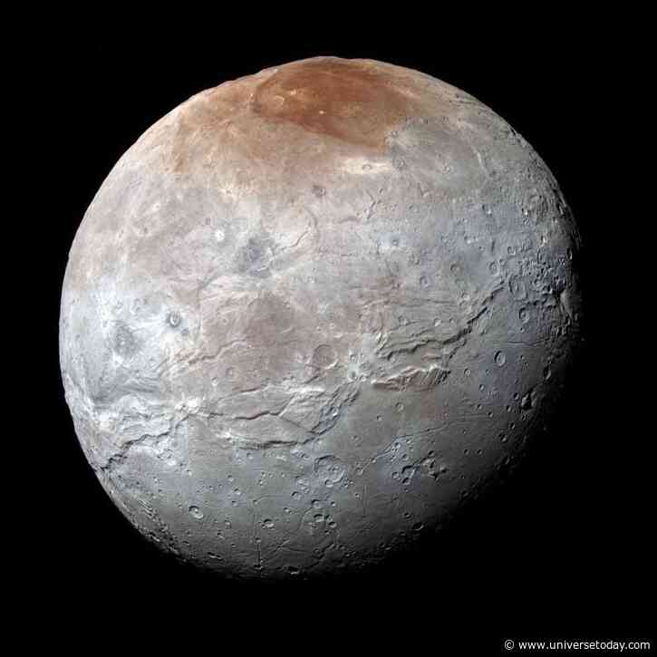 Charon’s Mountains Reveal Moon Once Spun 10x Faster