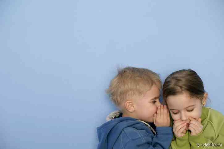 Aan hoe kinderen praten, hoor je of ze later psychische problemen krijgen