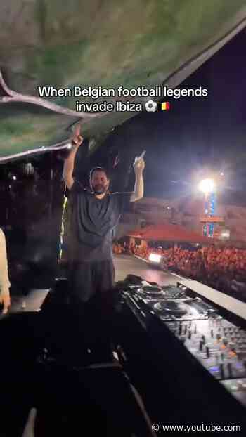 Belgians representing @ushuaiaibiza #dimitrivegaslikemike #reddevils #ushuaia