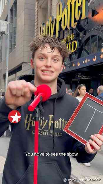 CURSED CHILD Broadway star Aidan Close on our new series Let Me Spell It Out For You 🎤❤️