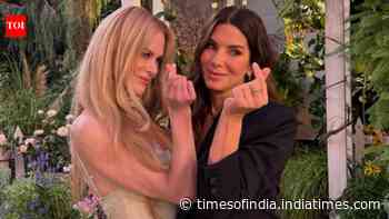 Nicole Kidman shares 'sisters' moments with Sandra Bullock